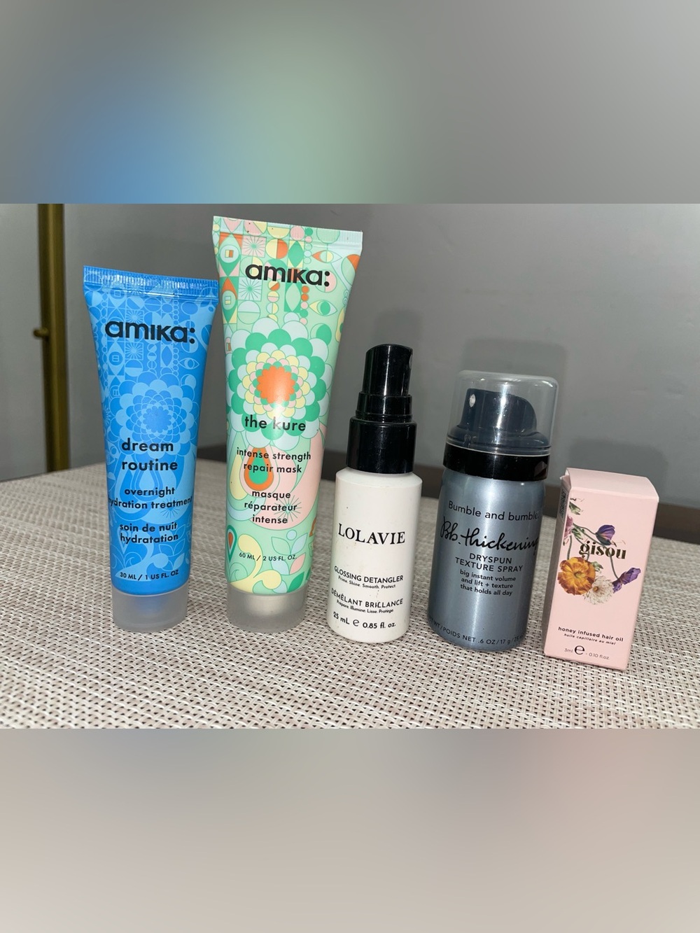 Luxury Haircare Mini Bundle | Amika + Gisou NEW”
